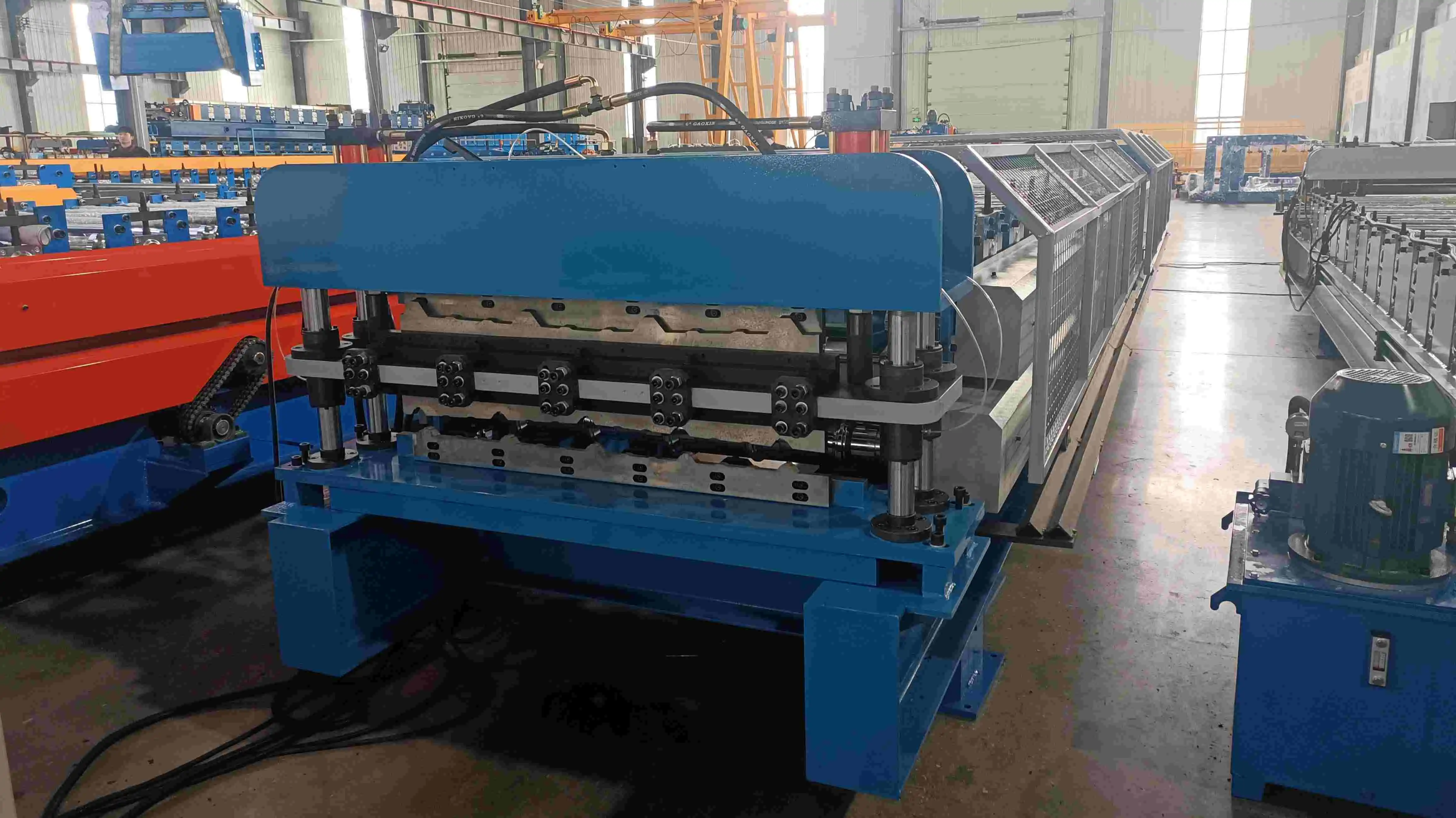 Pbr Roll Former for Metal Panel Manufacturing Plants